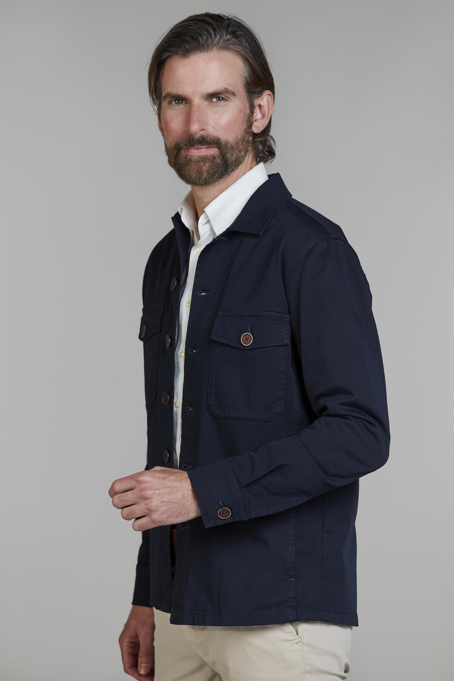 Clearwater Overshirt Navy
