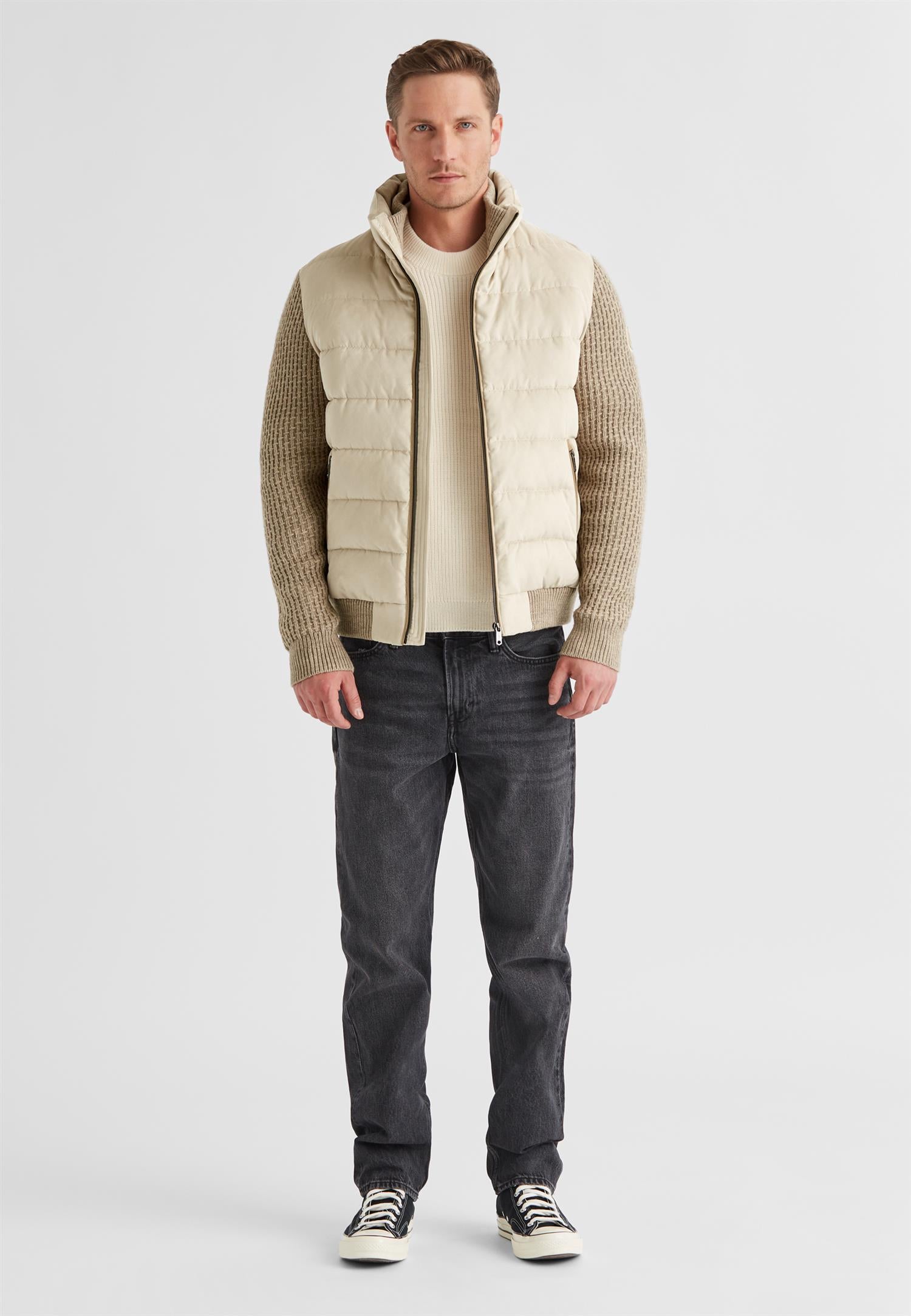 MS Dean Hybrid Jacket - Sand