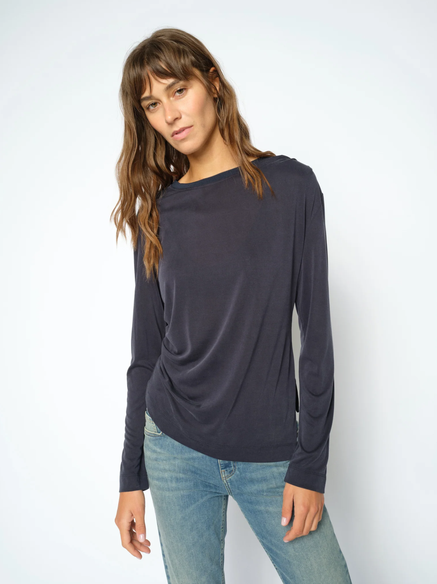 Mmami O-Lsdraped Tee Salute Nay