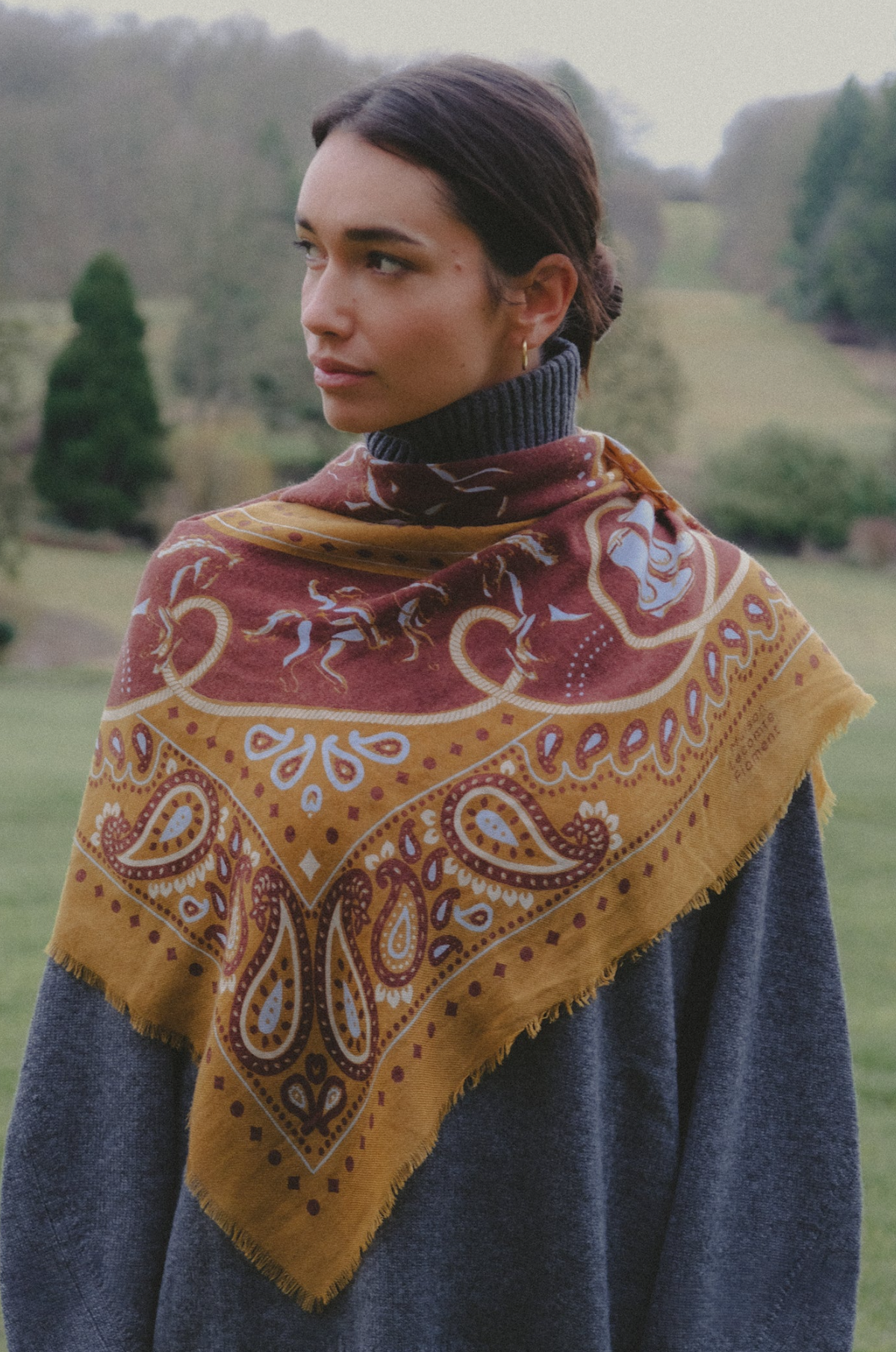 Scarf Rodeo Camel WC