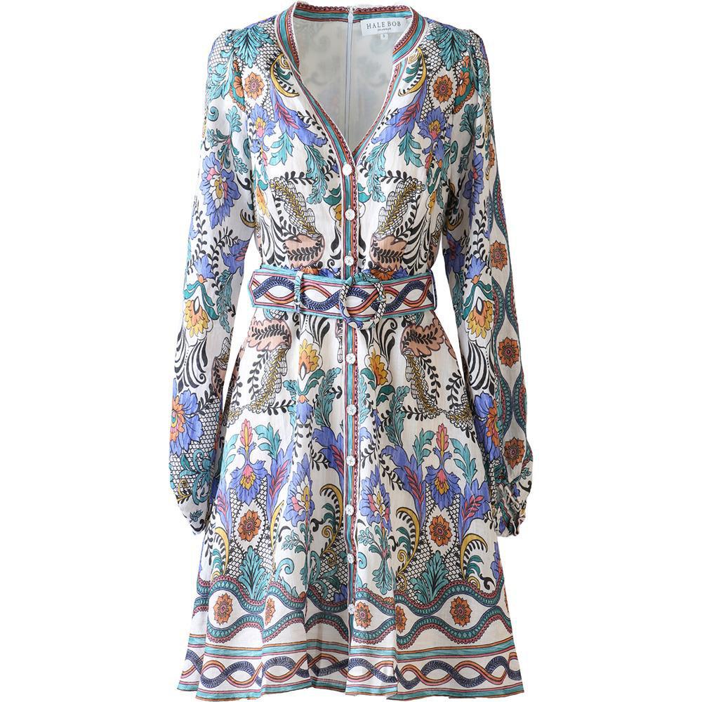 Ryann Linen Dress - Ivory