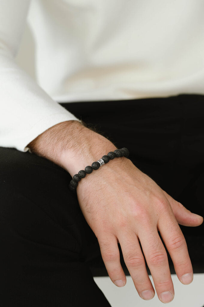 Stones Bracelet Basic Lava