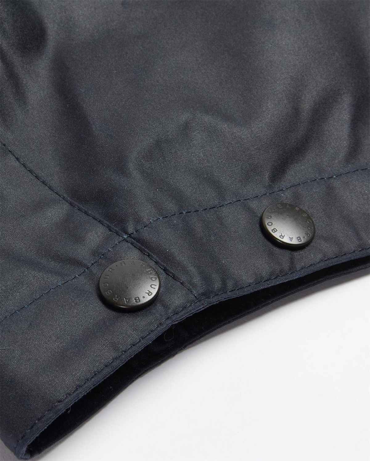 Waxed Cotton Hood Navy