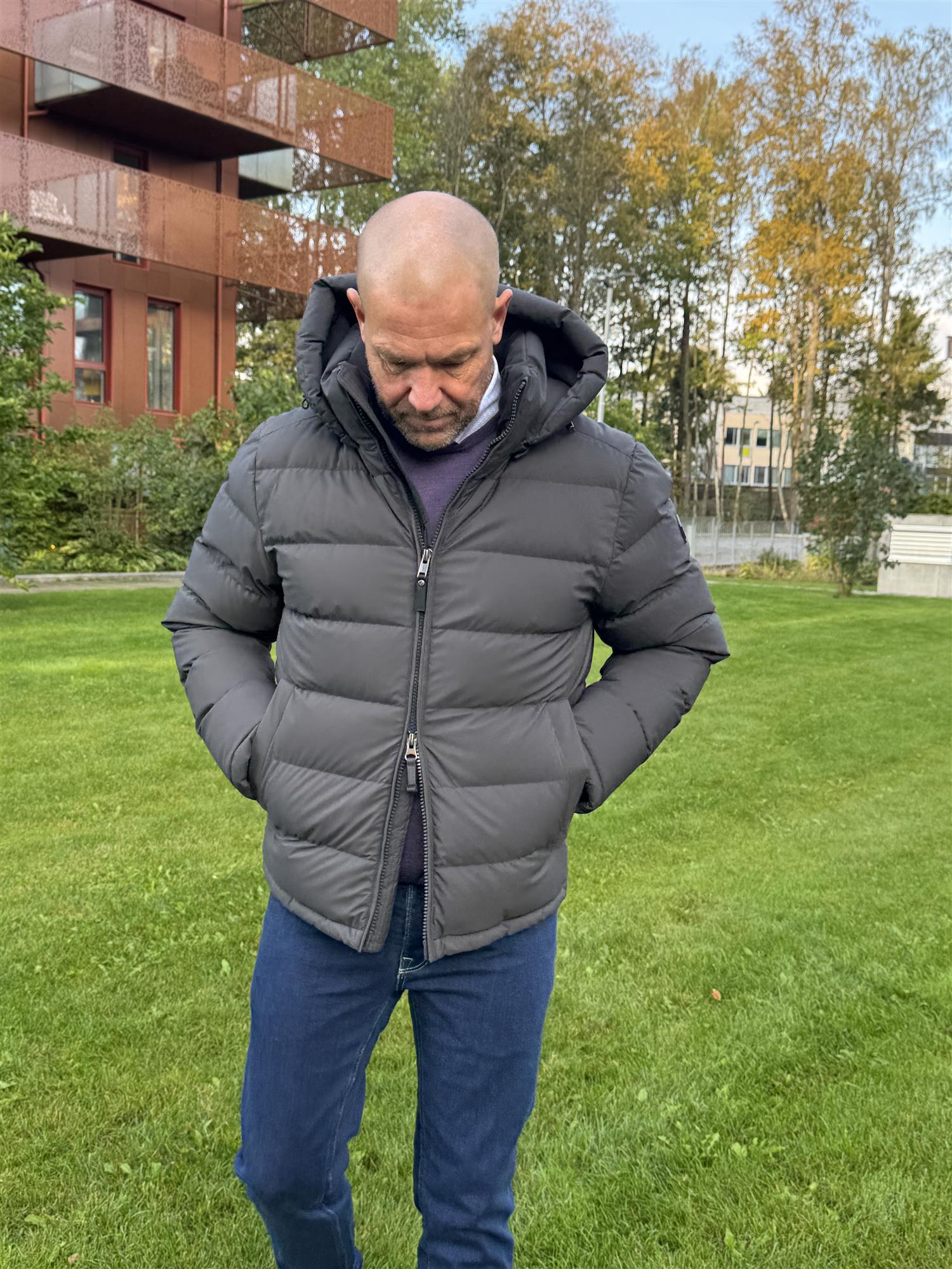 Edmond Short Jacket Deep Grey