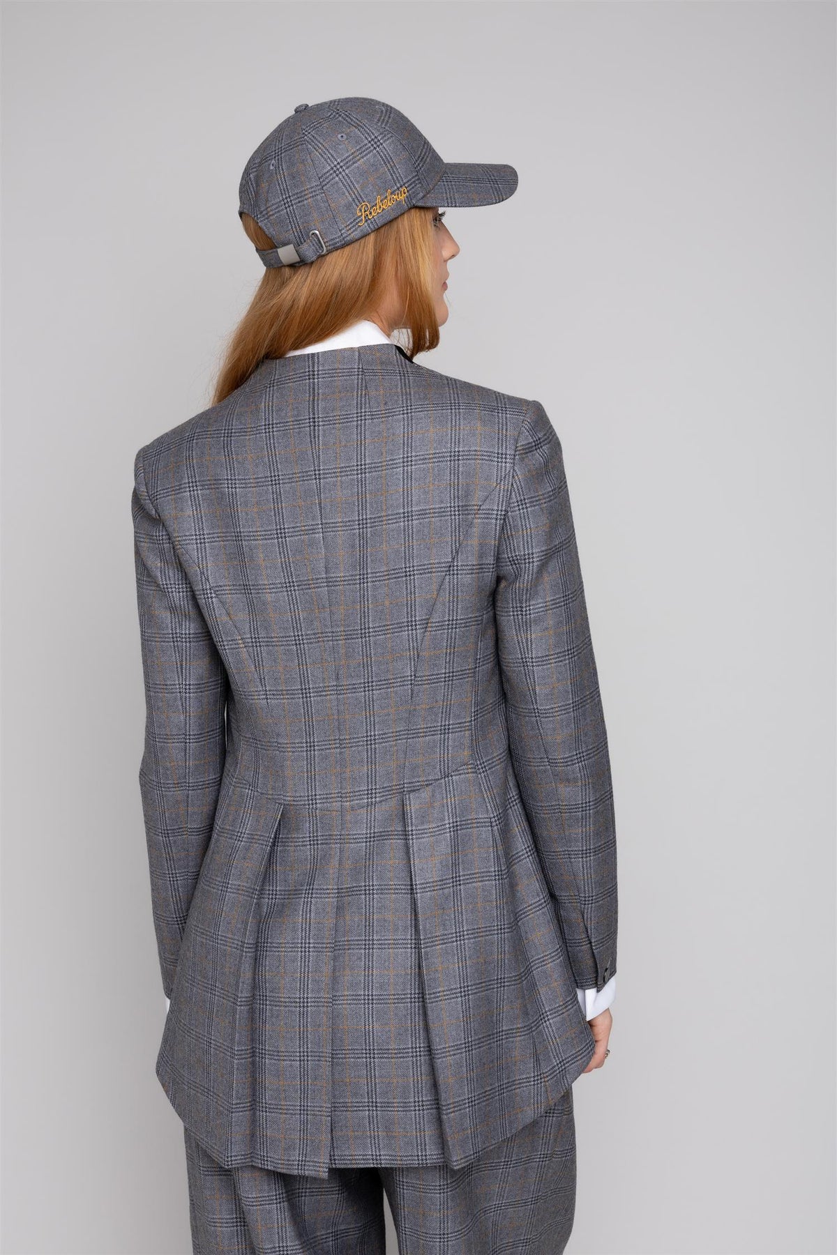 Alba Blazer Grey Check
