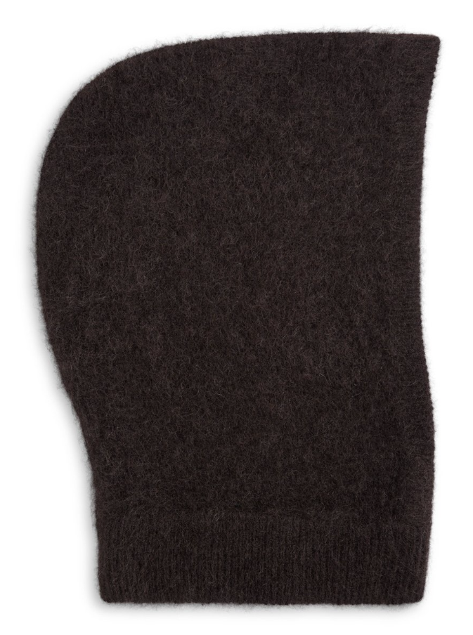 Kajsa Chunky Balaclava Dark Brown