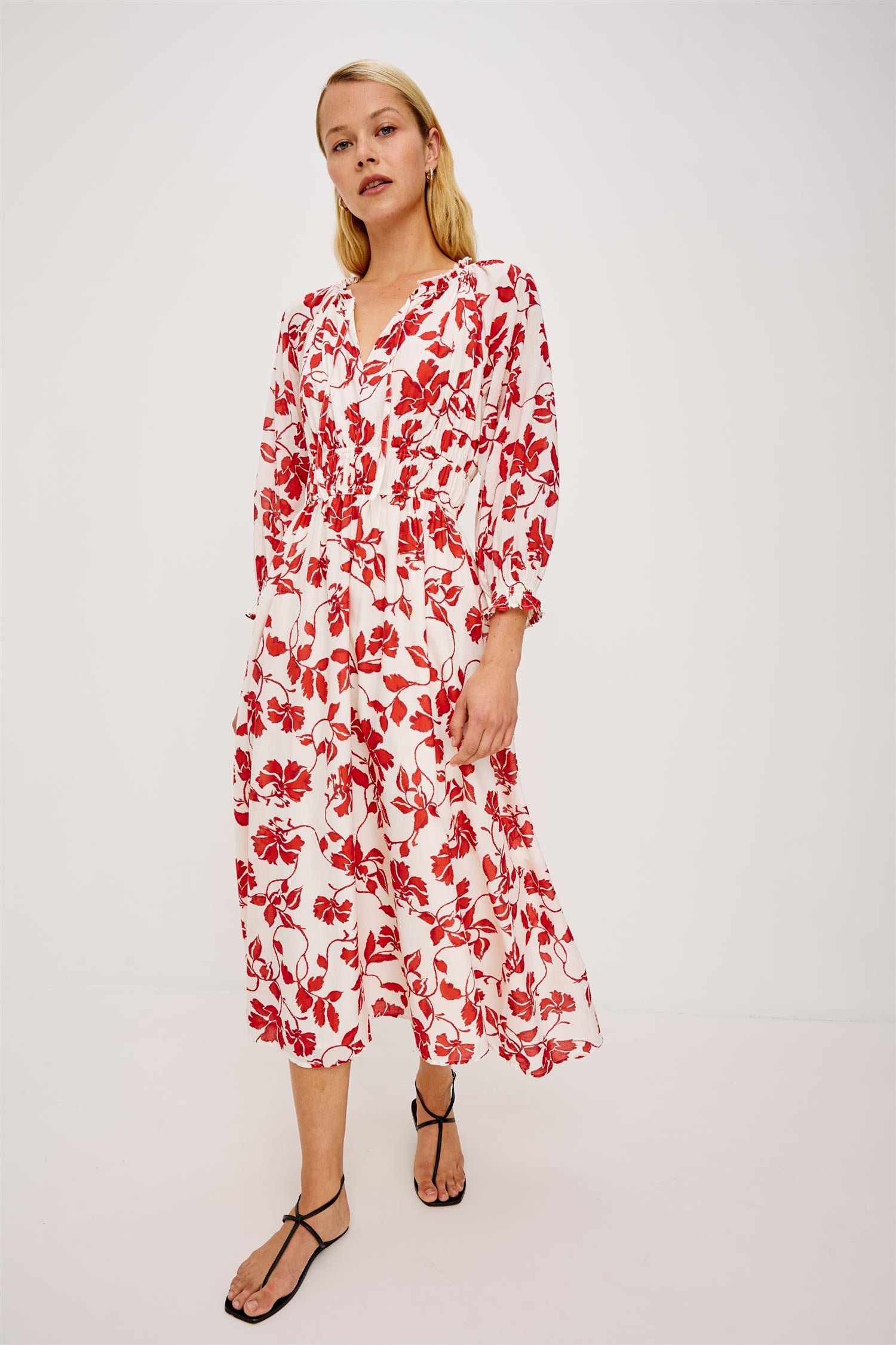 Matia dress Red Jasmin