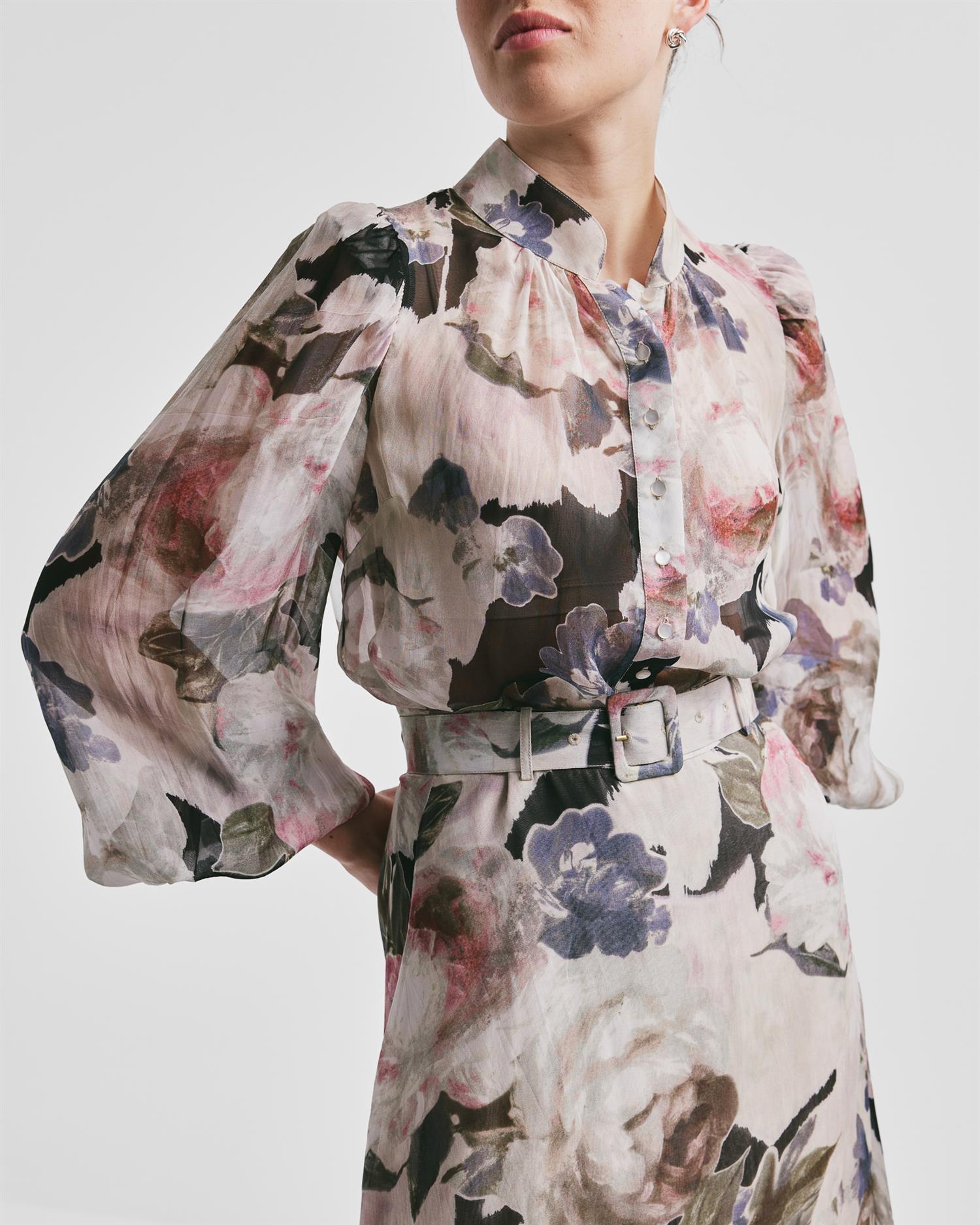 Organza Blouse-AW25 Fluid