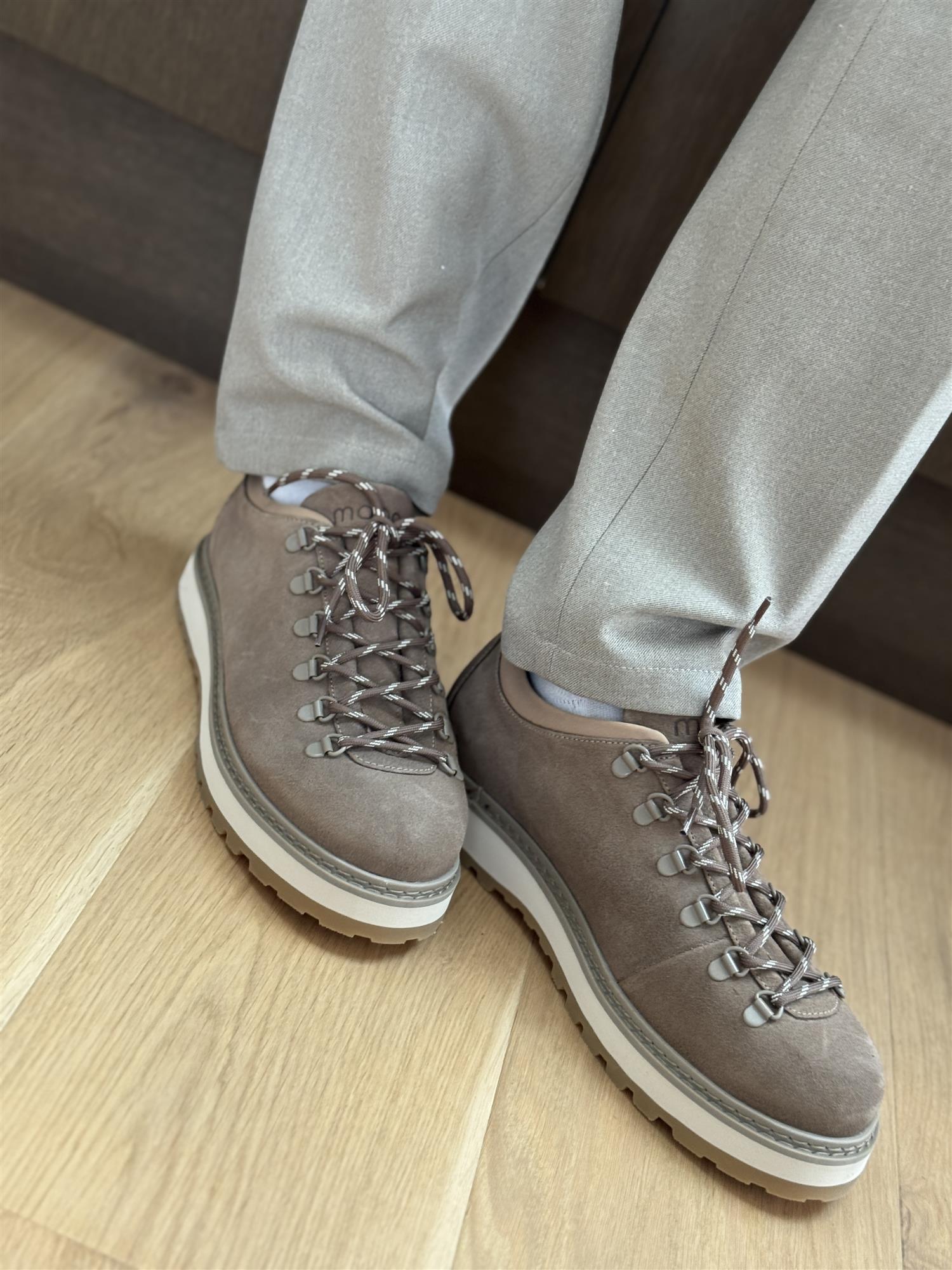 Allo M Suede Taupe