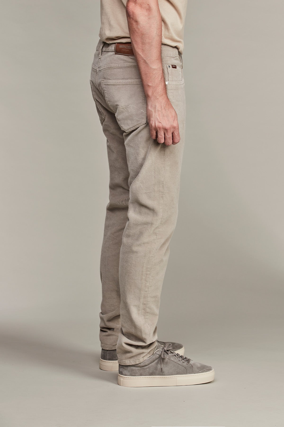 5 Pkt Velvy Cord Stretch Beige