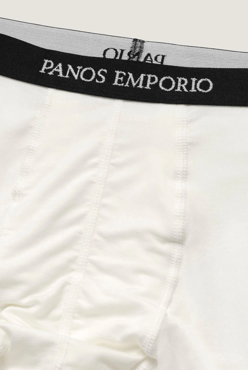 2pk Lyocell Pouch Boxer White