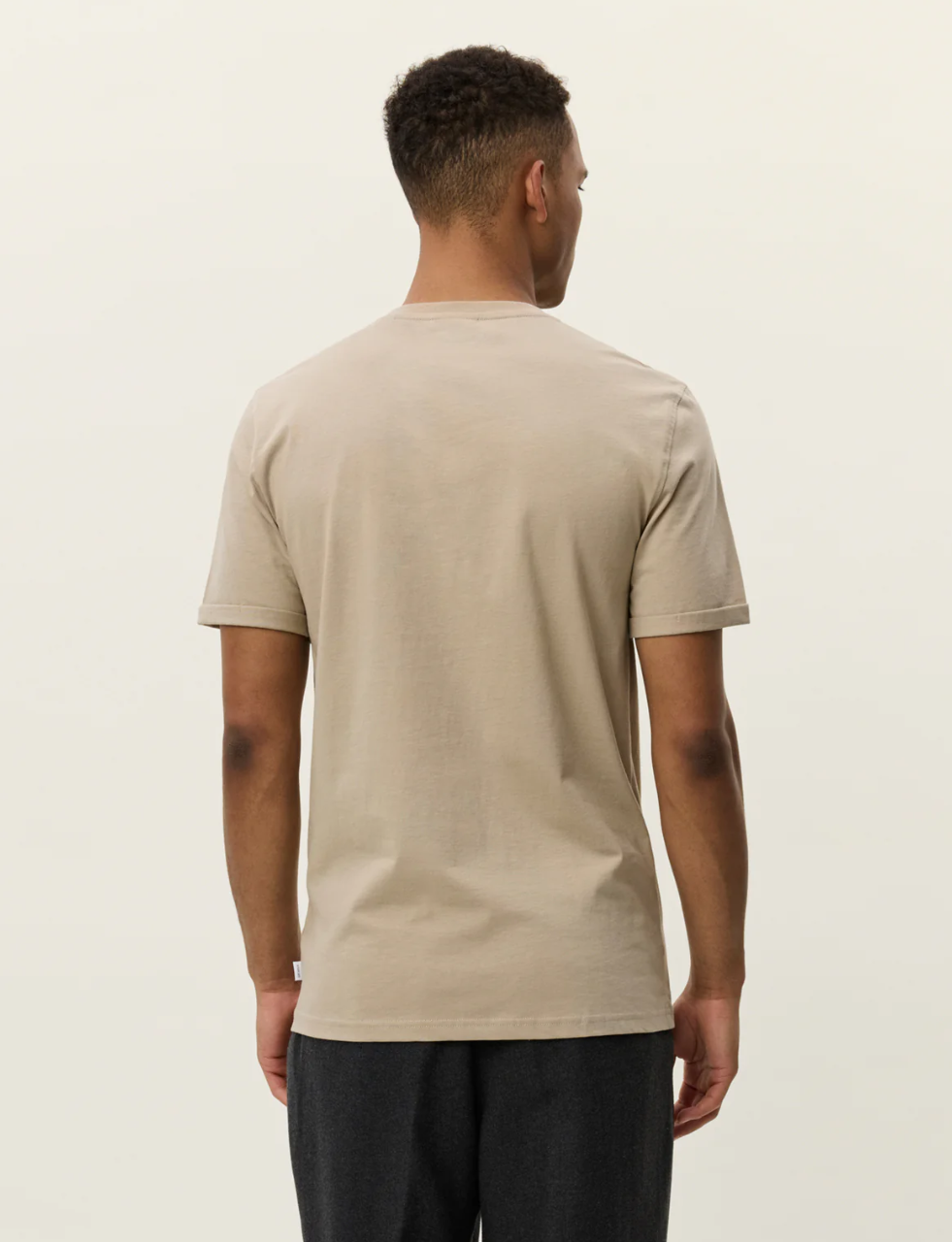 Norregaard Contrast T-Shirt Dark Sand