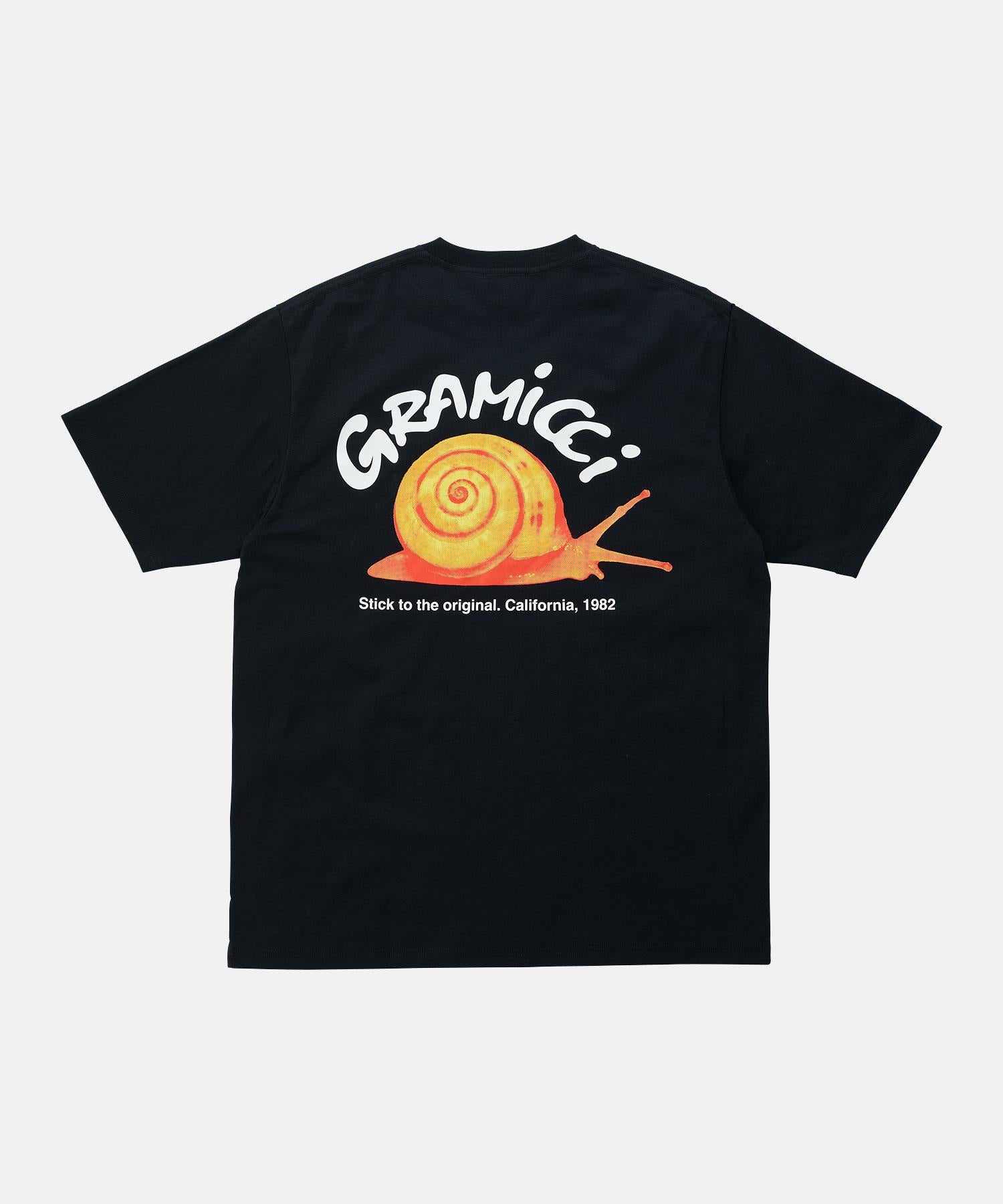 Snail tee vintage black