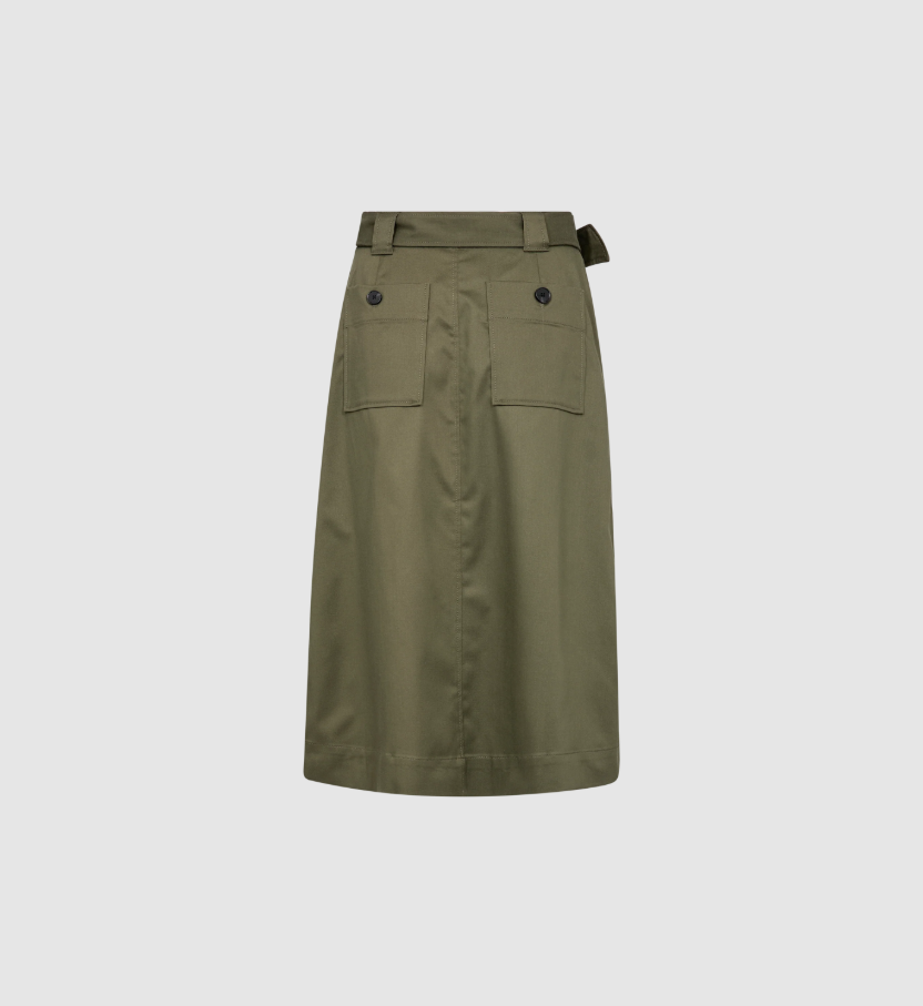 Mmkoda Billie Skirt Olive Night