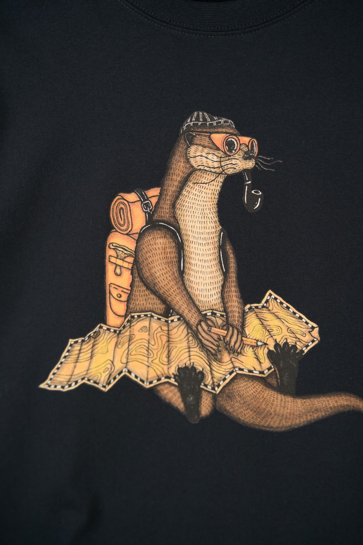The Otter Way T-Shirt Moonless Night