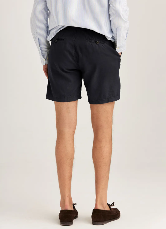 Fenix Linen Shorts Blue