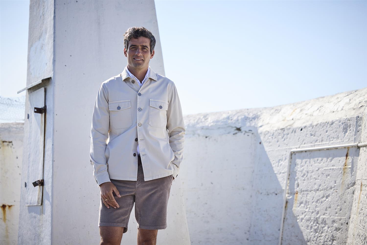 Clearwater Overshirt Irish White