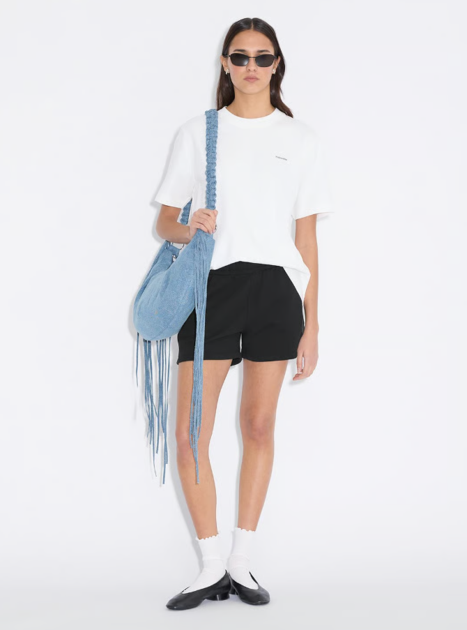 W Relaxed Shorts Black