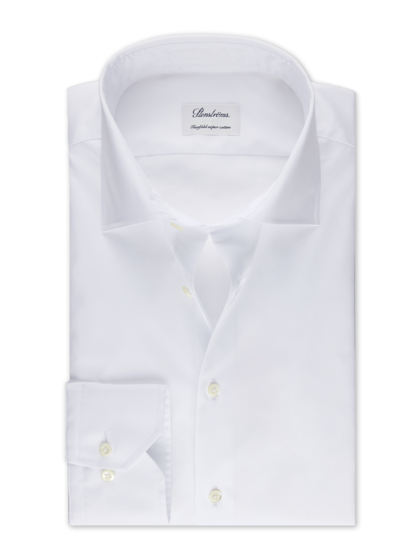 White Twill Shirt, Slimline