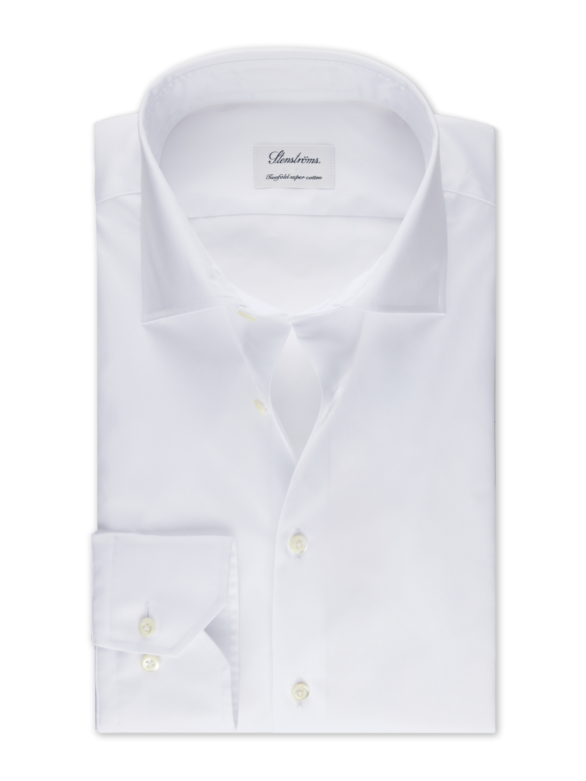 White Twill Shirt, Slimline