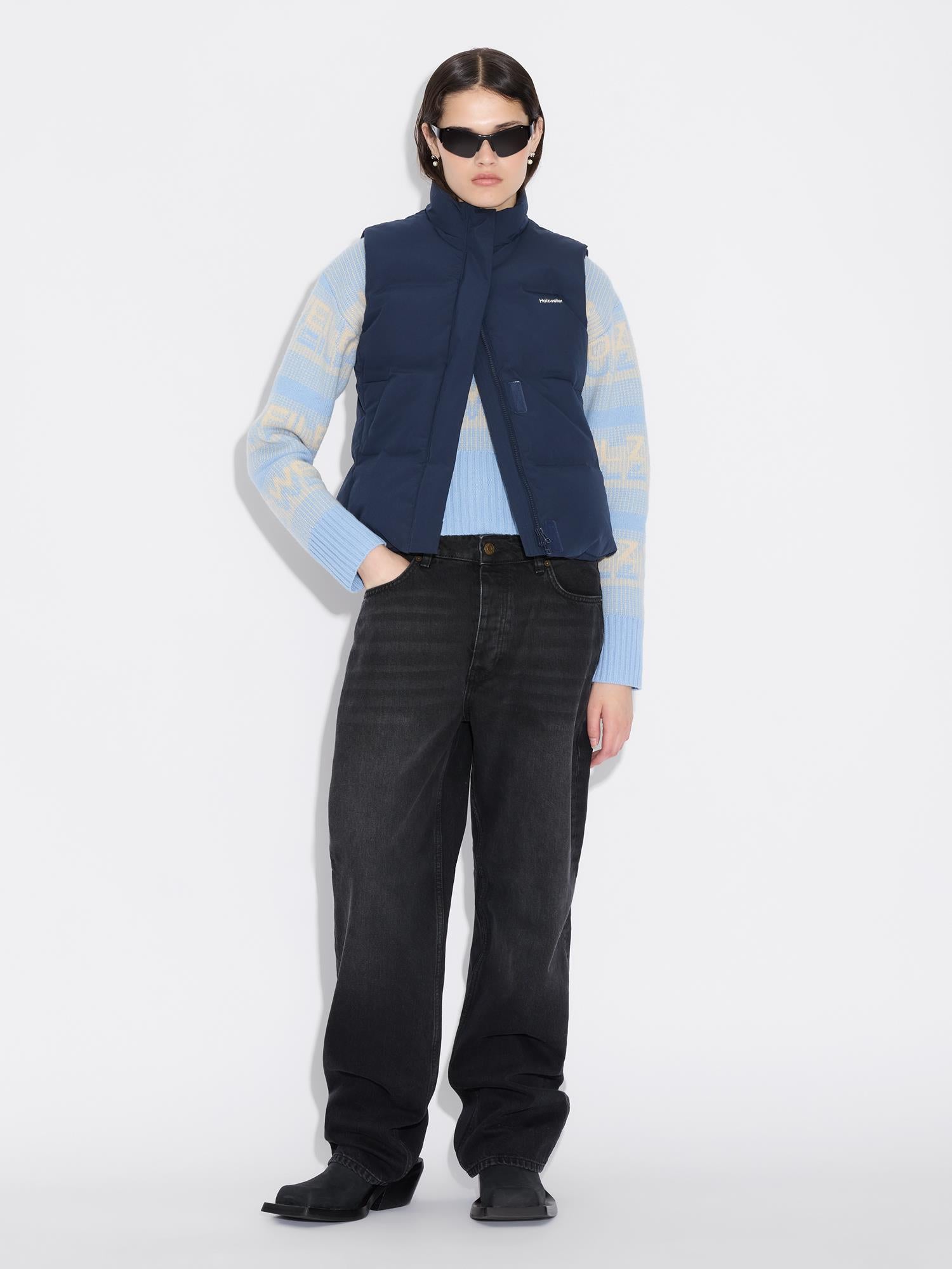 Diff Light Down Vest Dk.Navy