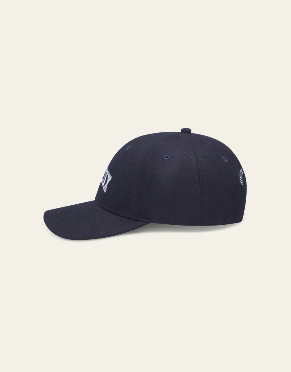 Les Deux Wool Baseball Cap Dark Navy