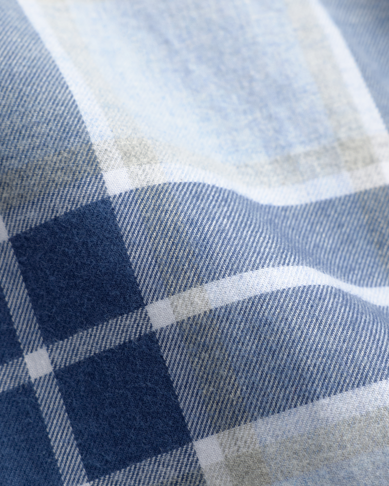 Big Check Blue Shirt