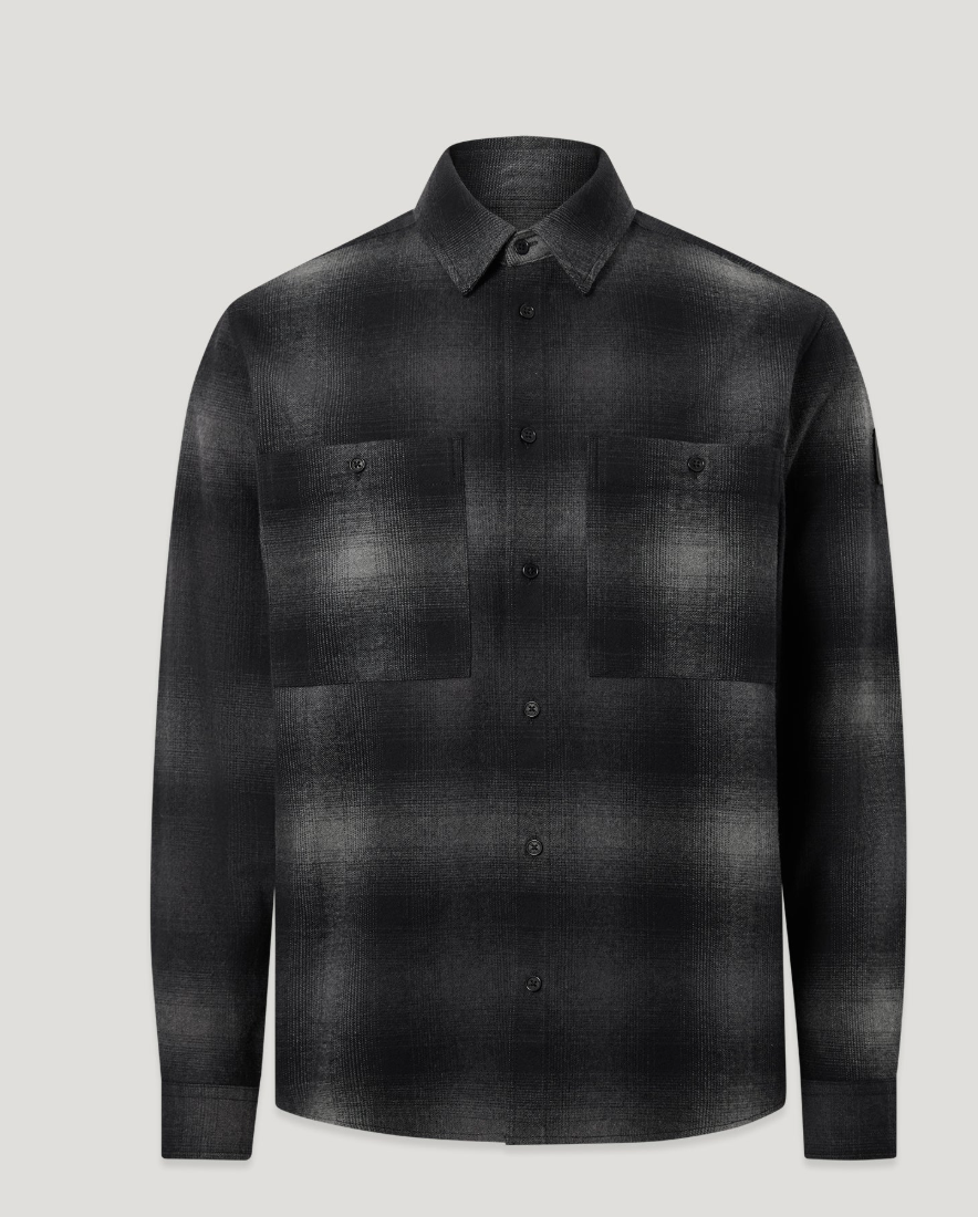 Outpost Shirt Brushd Cotton Flannel Black