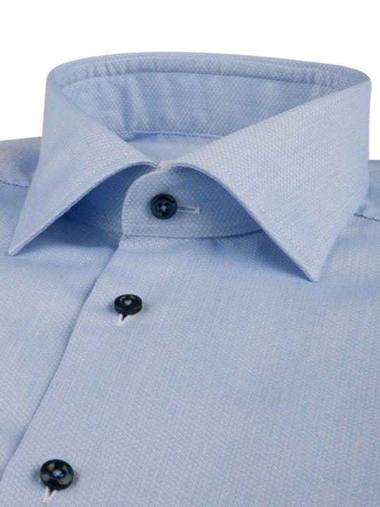 Twill Fitted Body Shirt