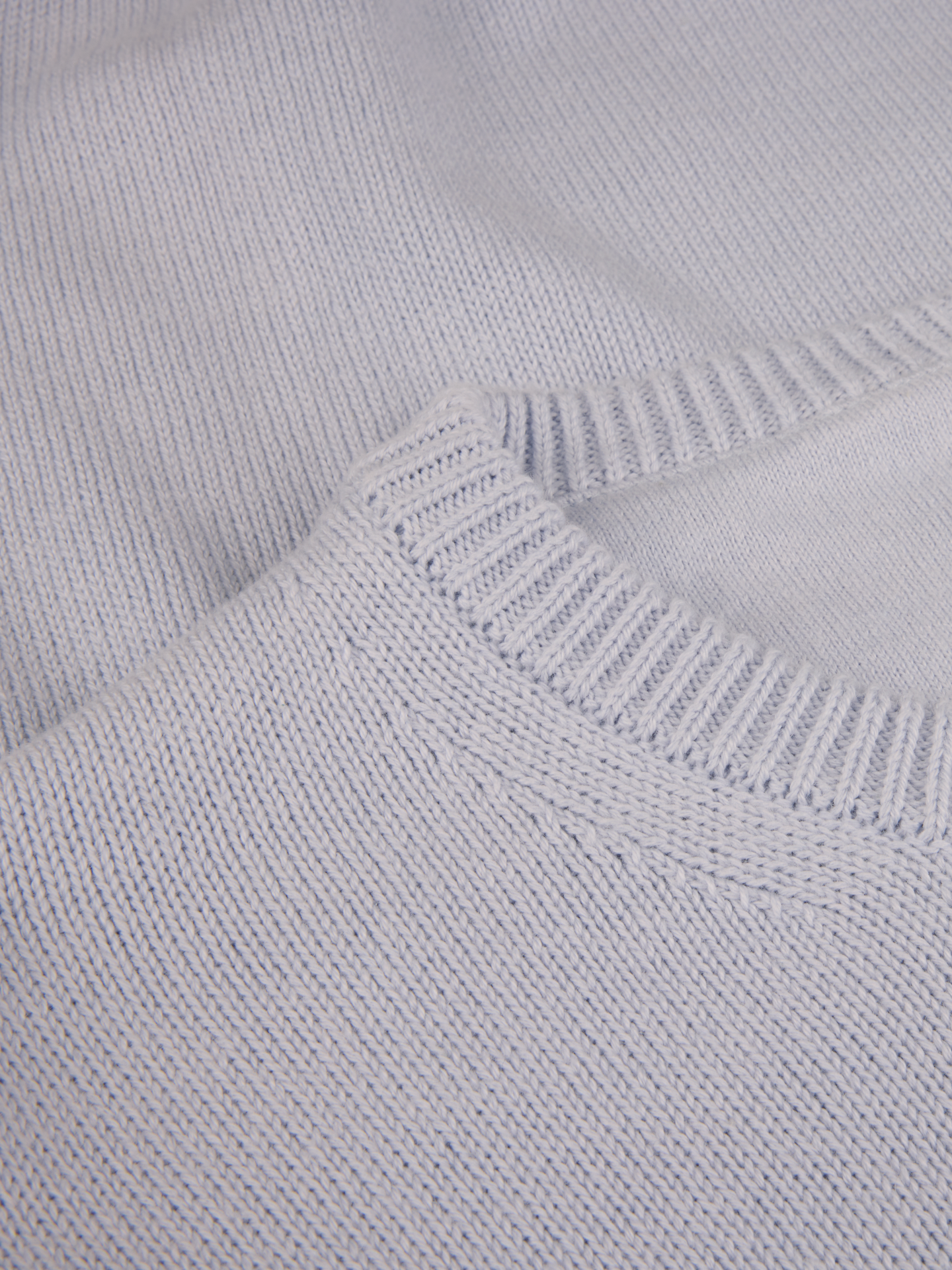 Light blue Crew Neck Sweater Organic Cotton