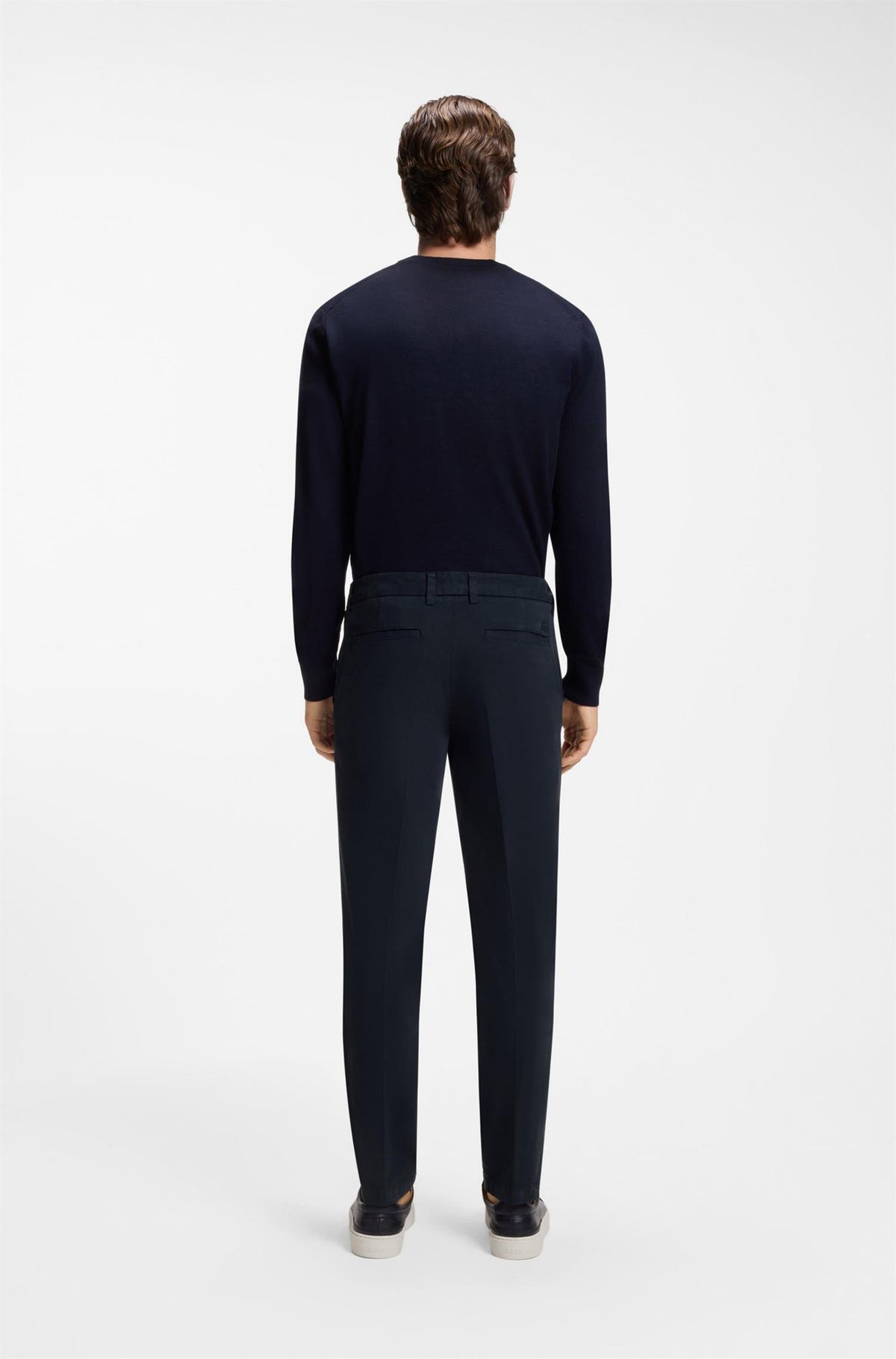 Kaito Slimfit Gabardine Chinos Navy