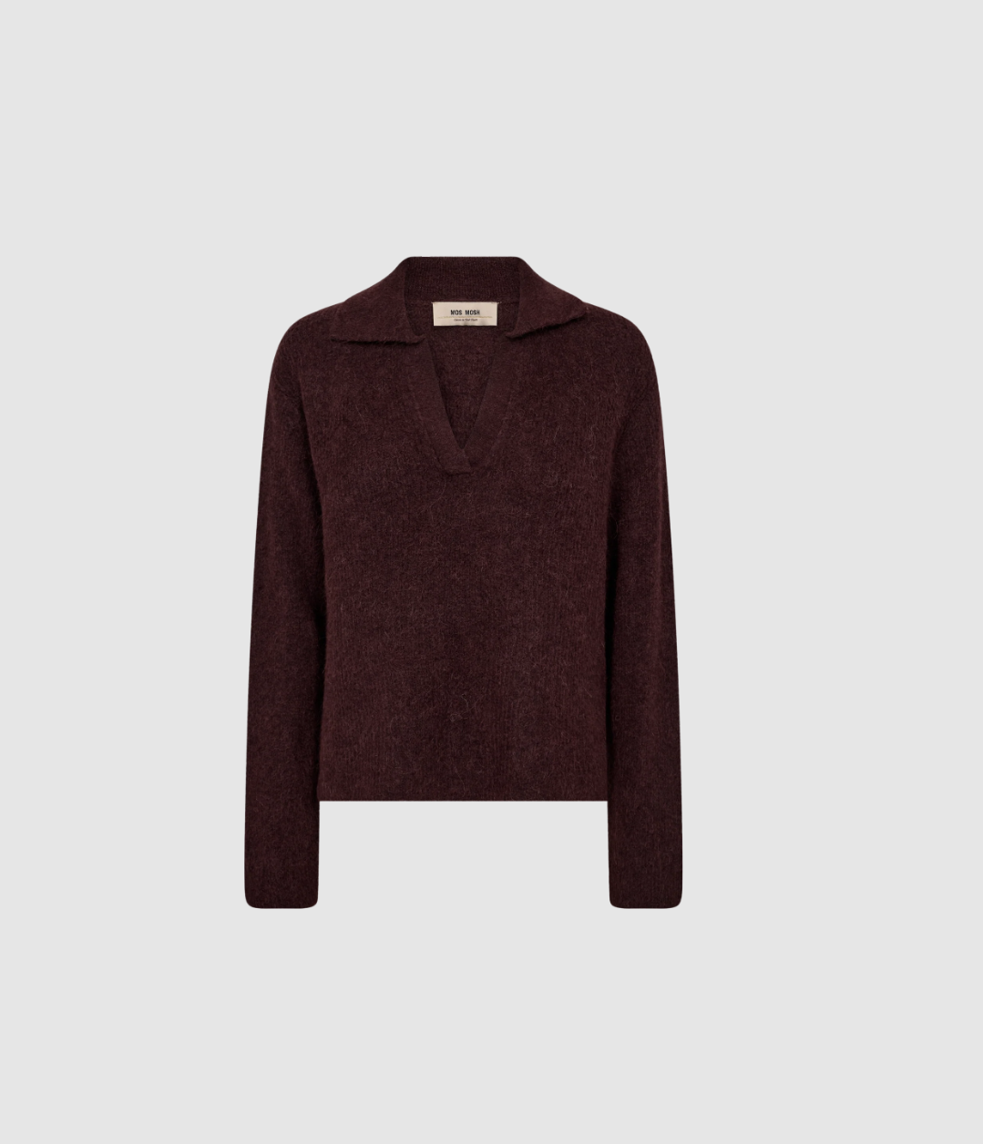MMThora Aidy Polo Knit Fudge