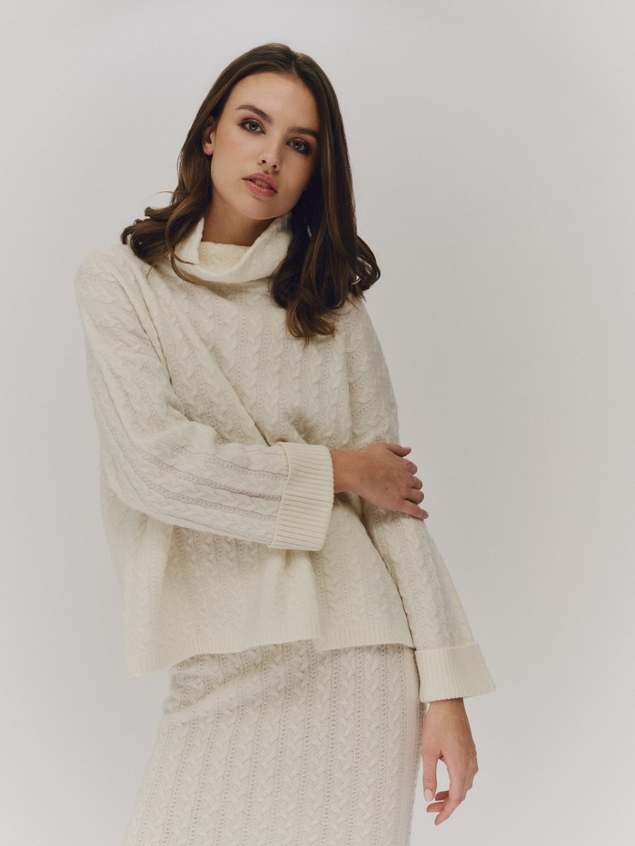 Tilda Merino Sweater Cream