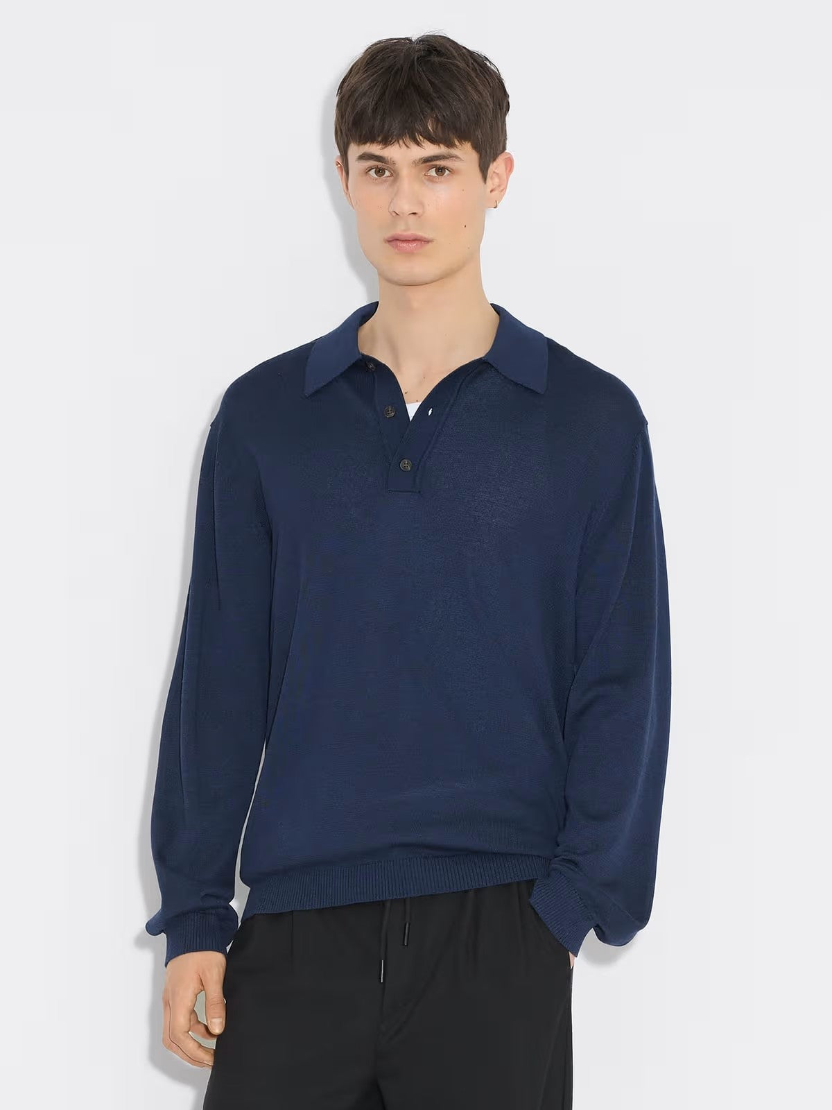 Ollie Cotton Polo Navy