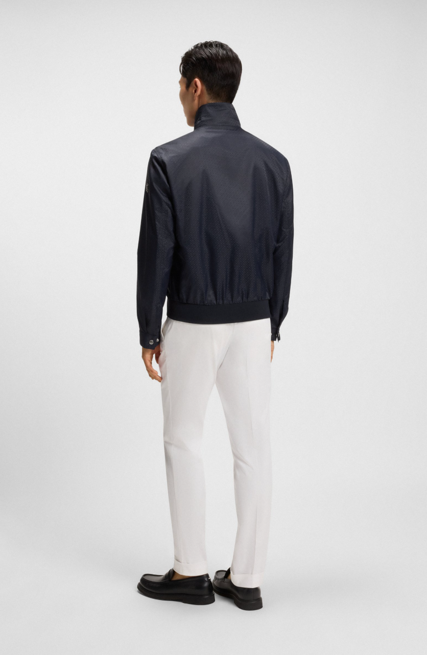 C-Casamu Water Repellent Monogram Jacket