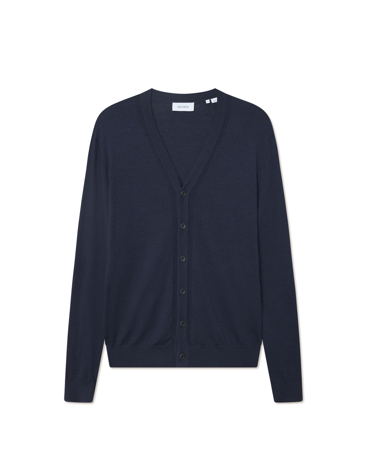 Greyson Merino Cardigan Dark Navy