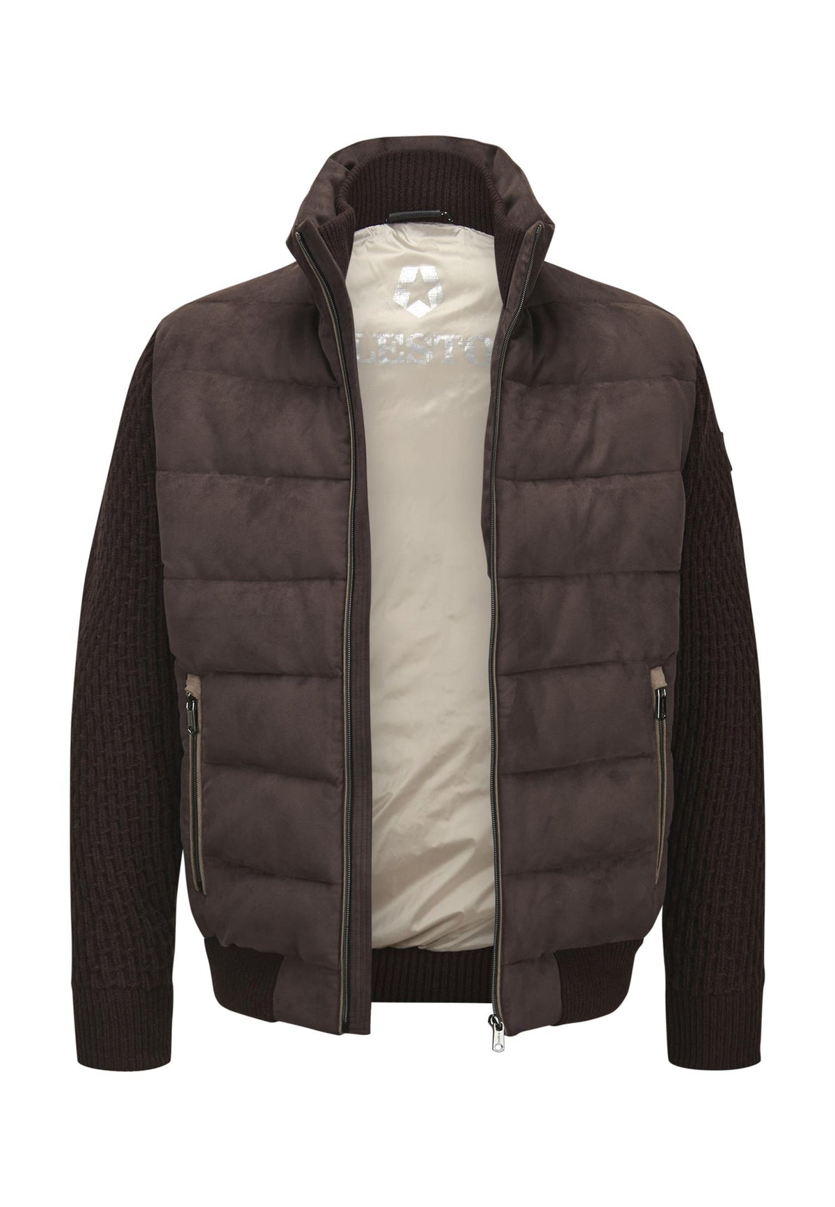 MS Dean Hybrid Jacket - Dark Brown