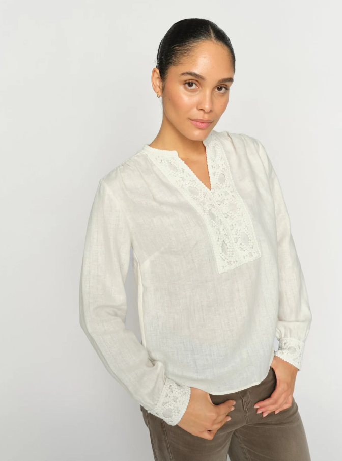 Mmevandals Blouse Ecru