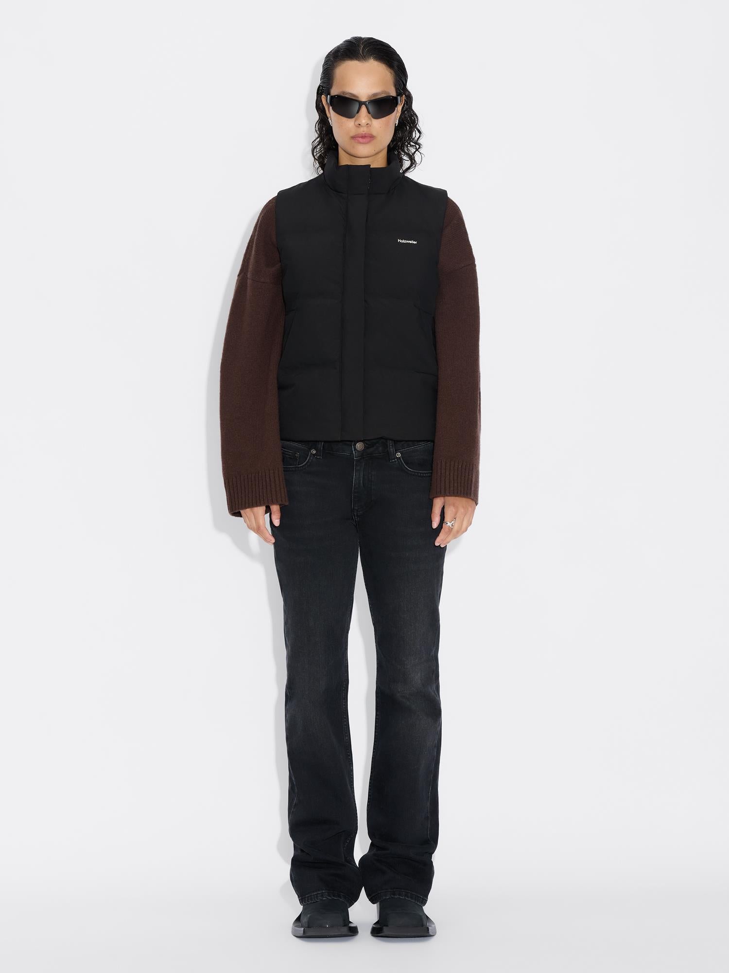 Diff Light Down Vest Black