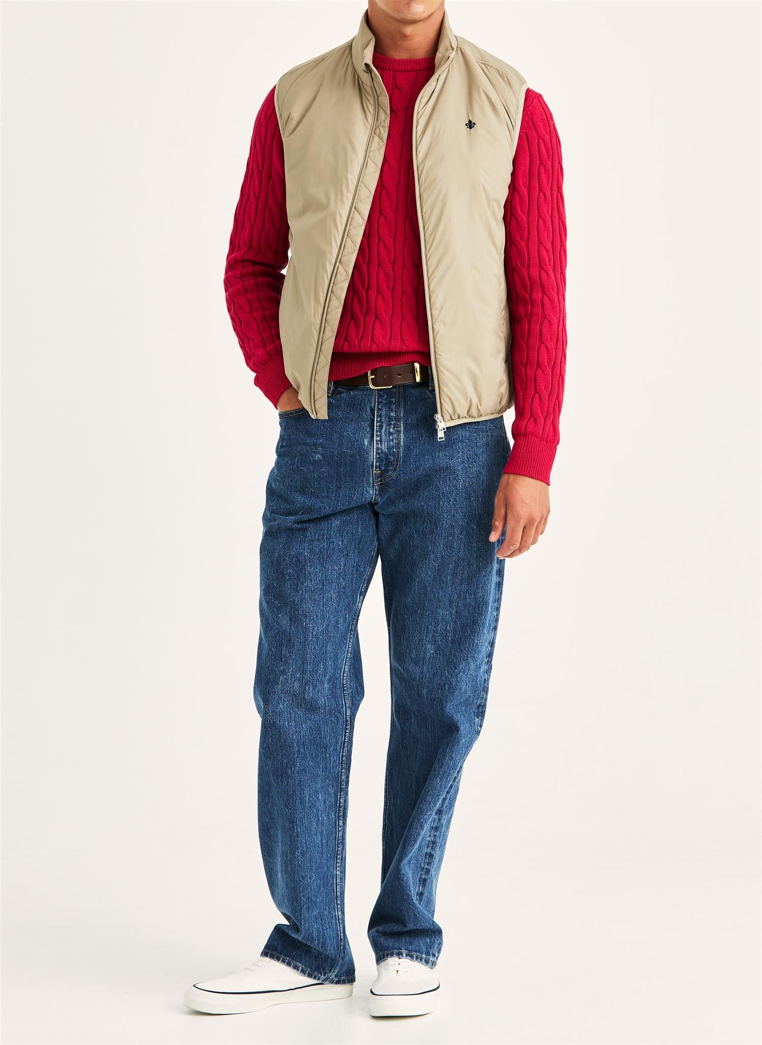 Bradley Padded Vest Khaki