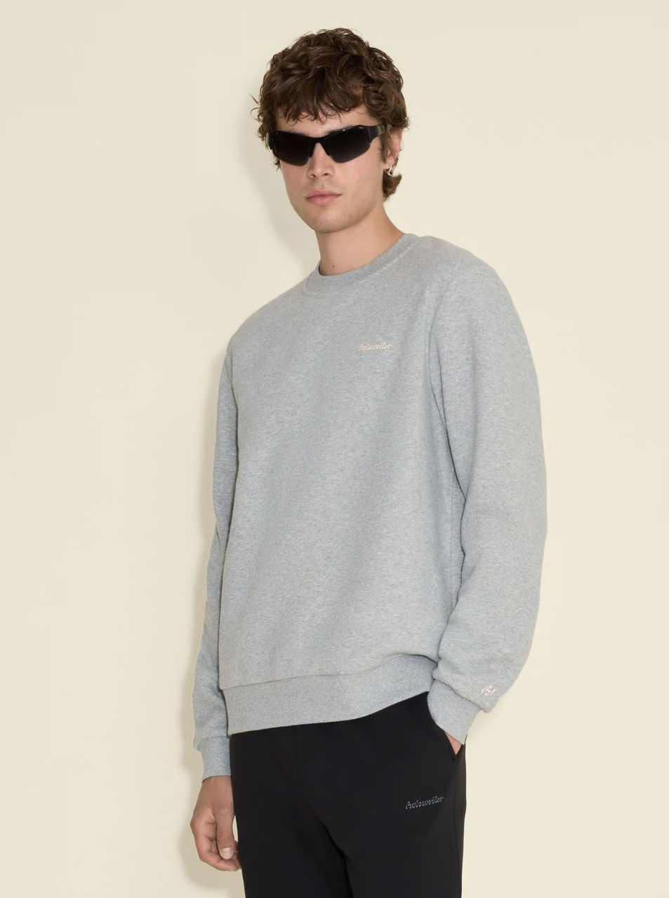 M Regular Crew Grey Mix