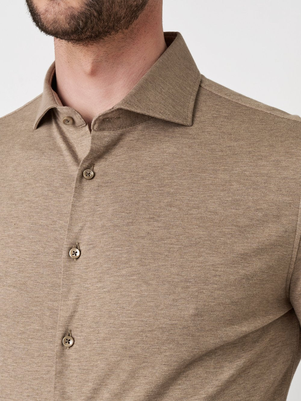 Luxury Hai 1/1 Light Brown Melange