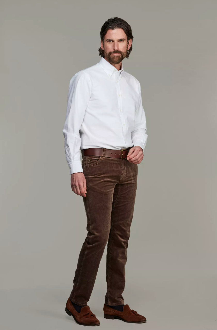 5-PKT Cut'n Sew Cord Light Brown