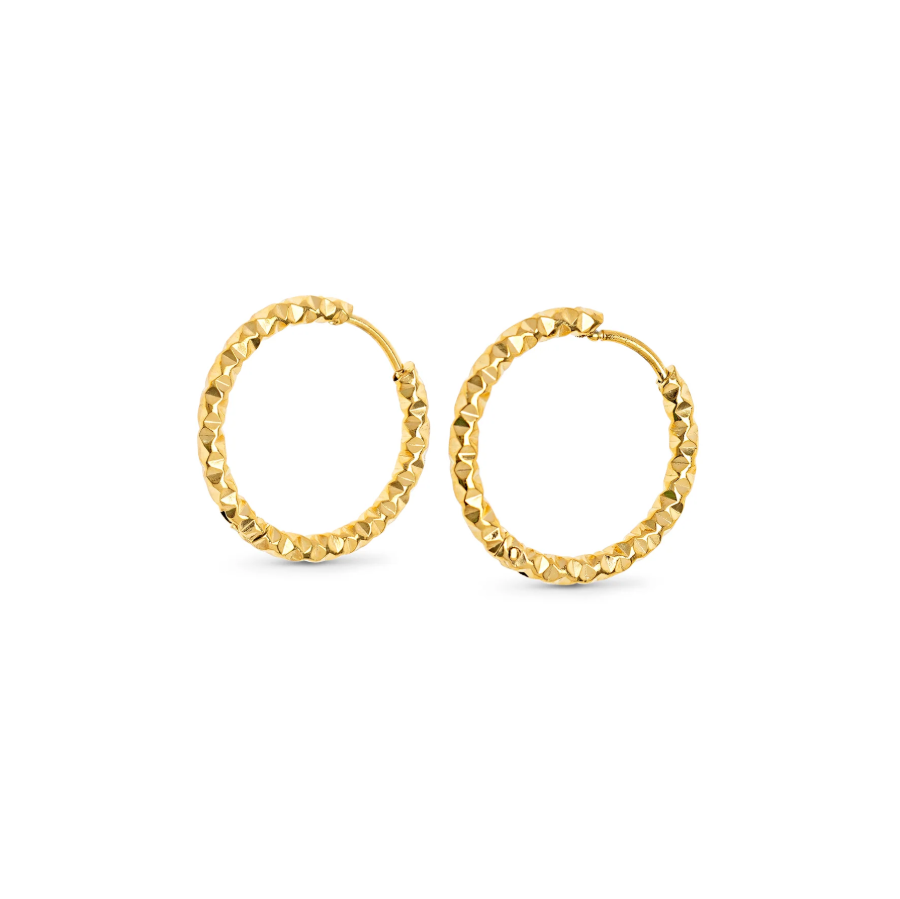 Torun Hoop Earrings Gold