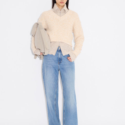 W Wide Jeans Light blue