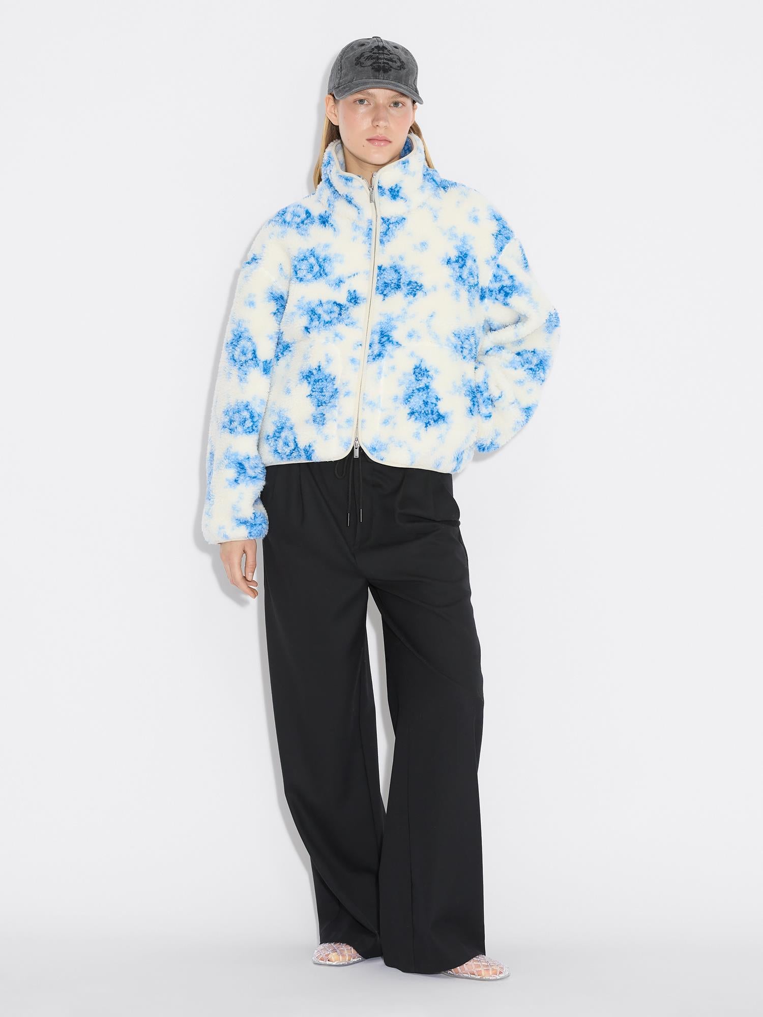 Rype Fleece Jacket White Mix