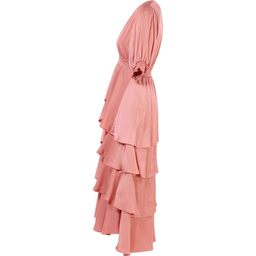 Milana Solid Dress Blush