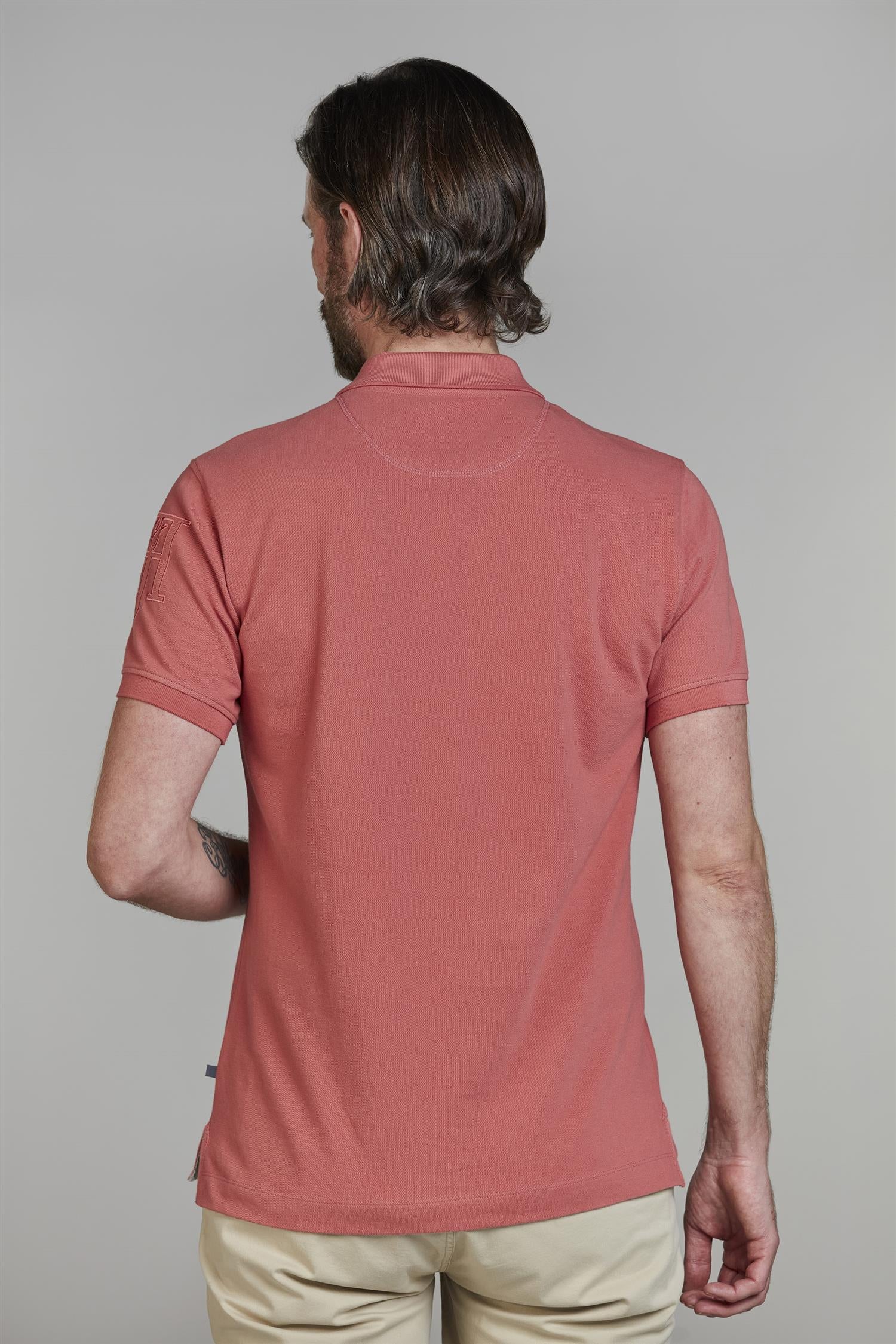 Rough Style Polo Soft Red