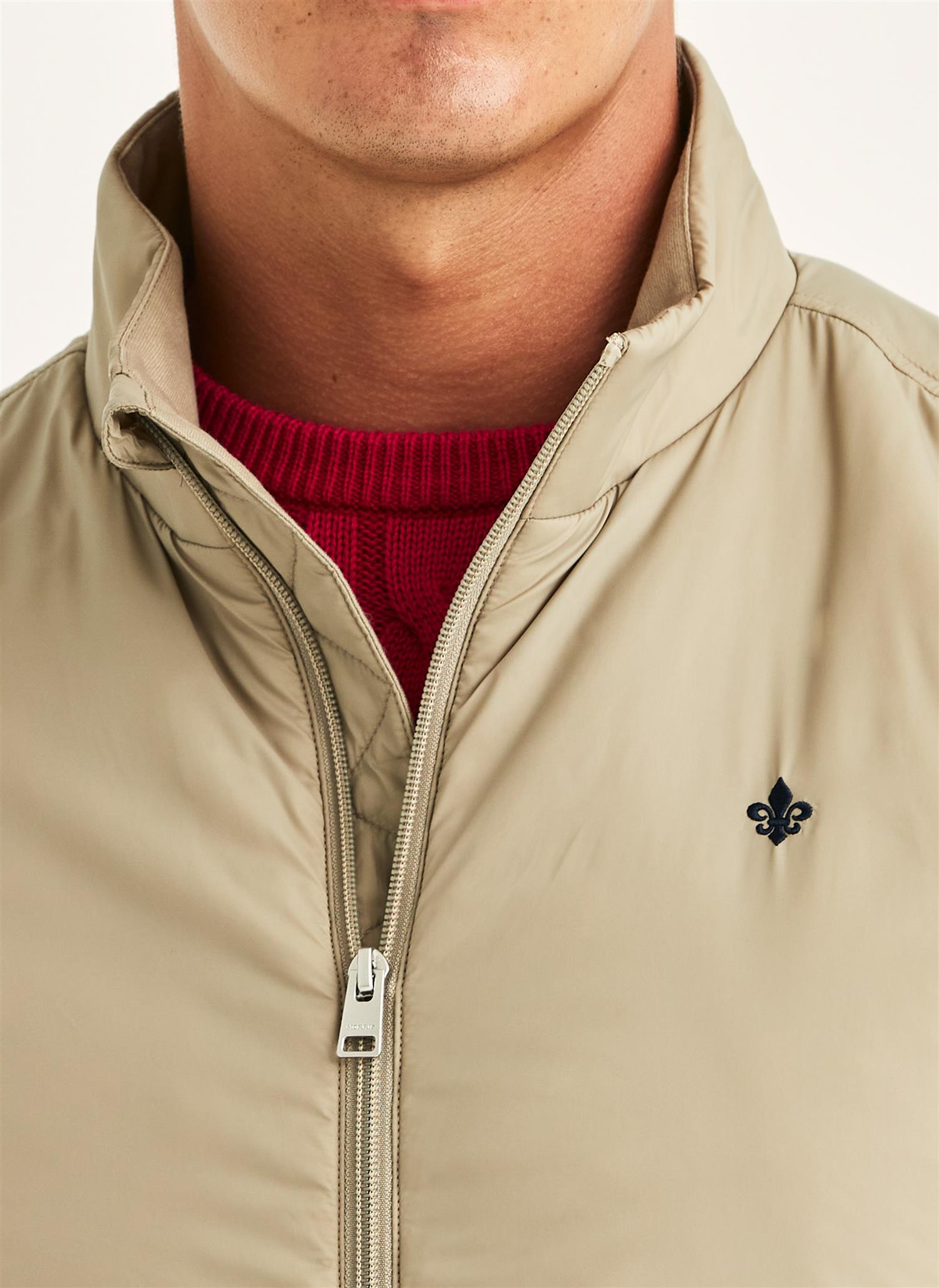 Bradley Padded Vest Khaki