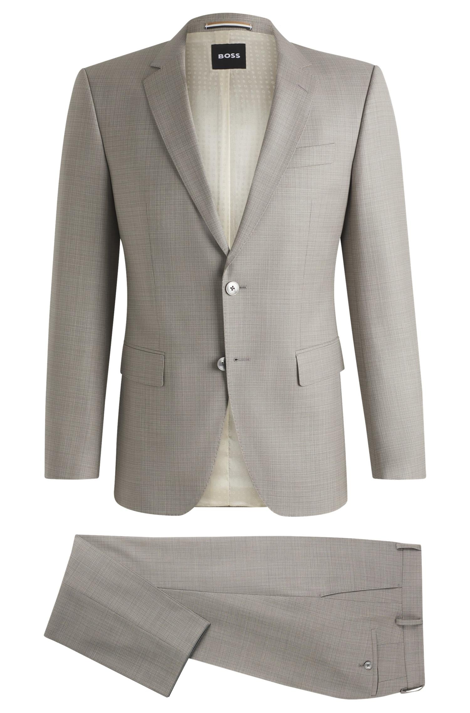HUGE 2PCS LIGHT BEIGE SUIT